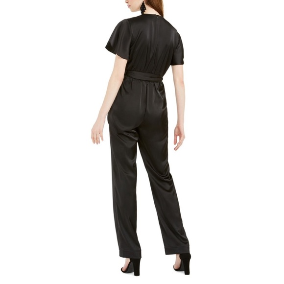 Kendall + Kylie Black Empire Waist Jumpsuit - Picture 3 of 3